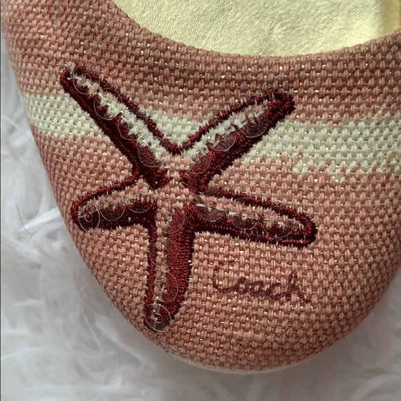 Coach Addy Starfish stripe ballet flats - Picture 2 of 7